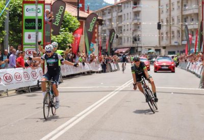 Carlos Rodríguez, del Kometa, se hizo con la Vuelta al Besaya