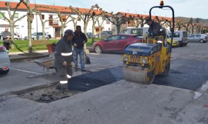Nuevo plan de asfaltado en calles de Los Corrales de Buelna