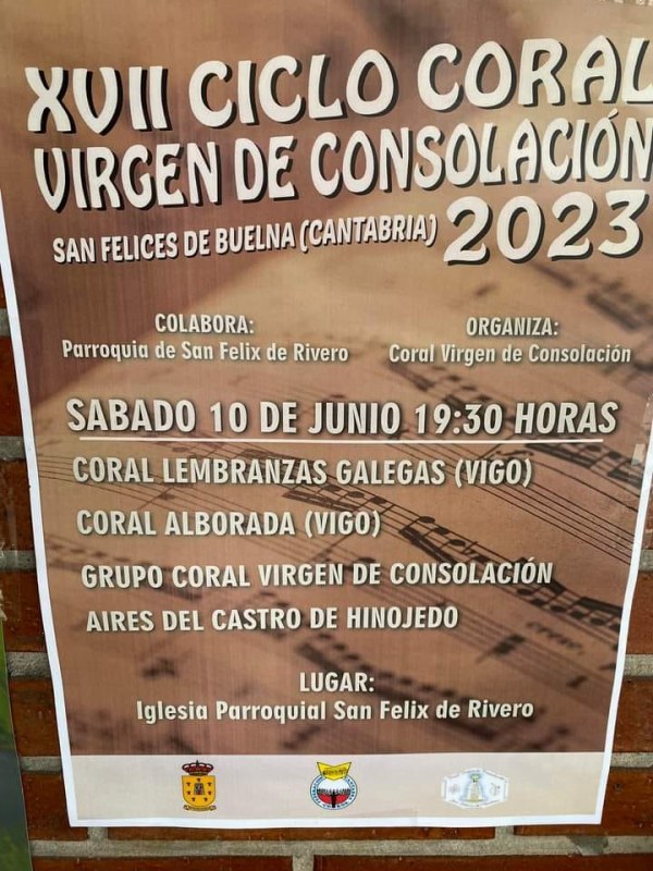 XVII Ciclo Coral Virgen de Consolación 2023