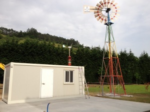 Instalación del Parque Educativo de Energías Renovables en el IES Estelas