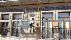 La última fase de la reforma de la Casa Consistorial consiste en «hacer visible» el edificio que alberga los servicios municipales