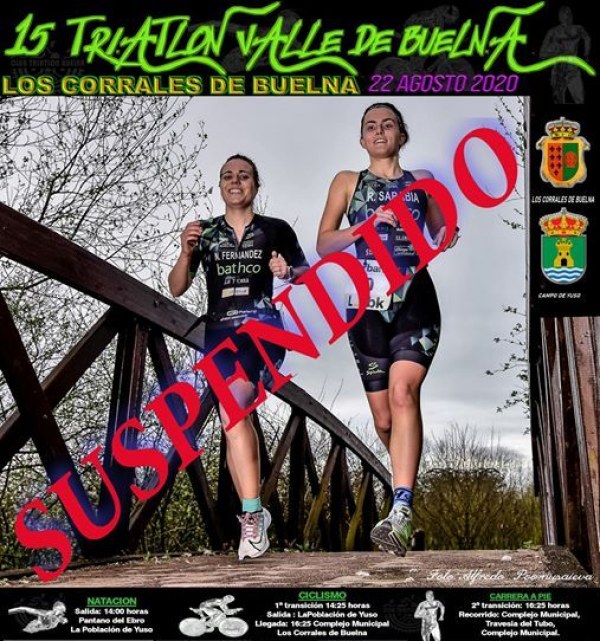 El XV Triatlón Valle de Buelna quedó cancelado para el 2020