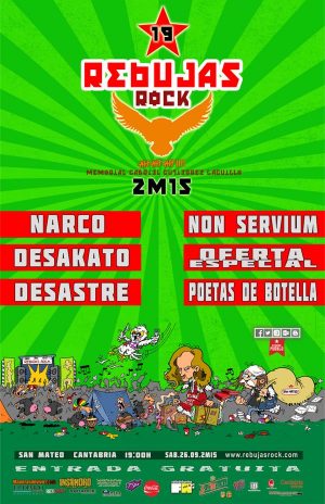 Cartel del Rebujas Rock 2015