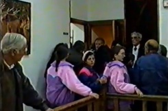 Inauguración de la nueva Casa Consistorial en Los Corrales de Buelna, 1991