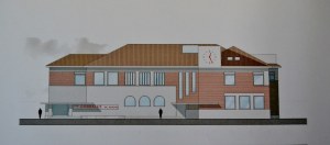Imagen de la fachada del futuro Ayuntamiento