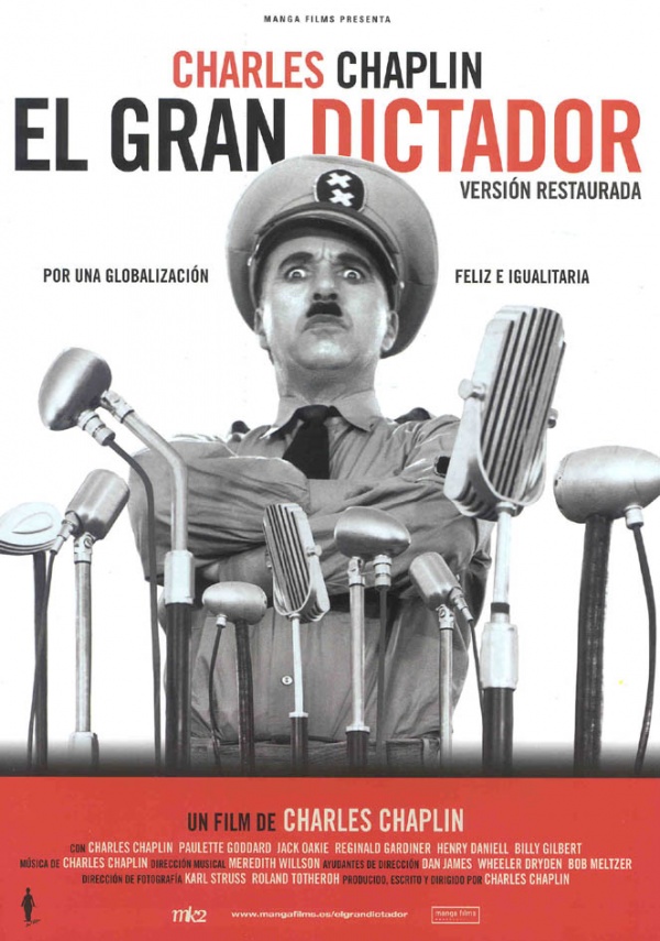 &#039;El gran dictador&#039;, de Charles Chaplin, abre la nueva temporada de la Filmoteca Cantabria