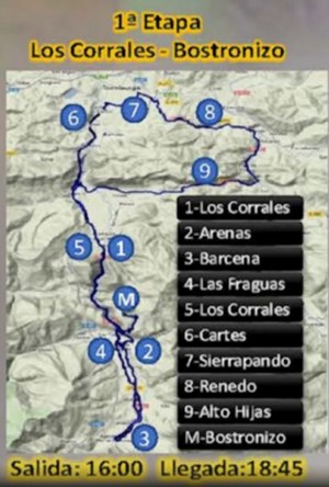 Vuelta Ciclista al Besaya 2013. 1ª Etapa