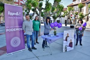 Acto electoral de Podemos en la plaza de la Constitución