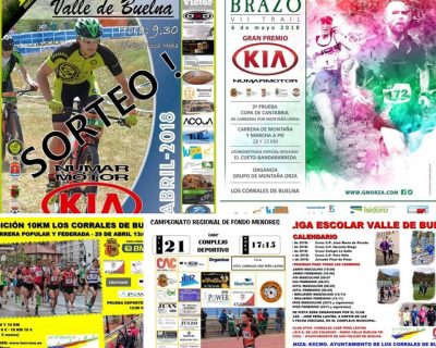 Lluvia de eventos deportivos en el Valle de Buelna para abril y mayo