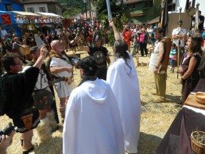 Presencia en la fiesta asturiana de Carabanzo