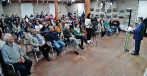 Revilla en la presentación de los candidatos de Iguña y Anievas