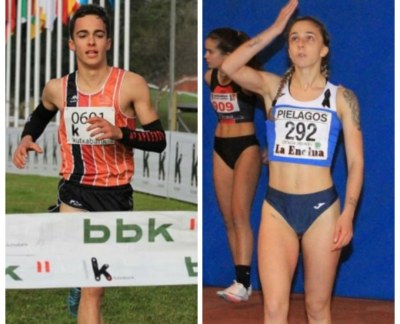 Atletismo: Marcos Villamuera y Lara Gómez en el apagado de La Farola