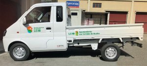 Nueva camioneta del servicio de limpieza de Los Corrales