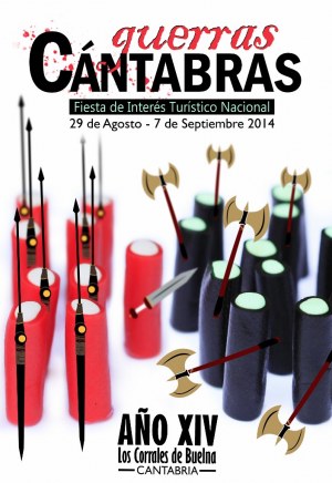 El nuevo cartel de Guerras Cántabras es de Verónica Fernández, de Polanco, Cantabria