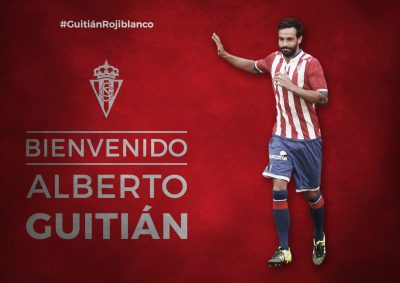 Alberto Guitián:&quot;He evolucionado como futbolista y como persona desde mi marcha de Gijón&quot;
