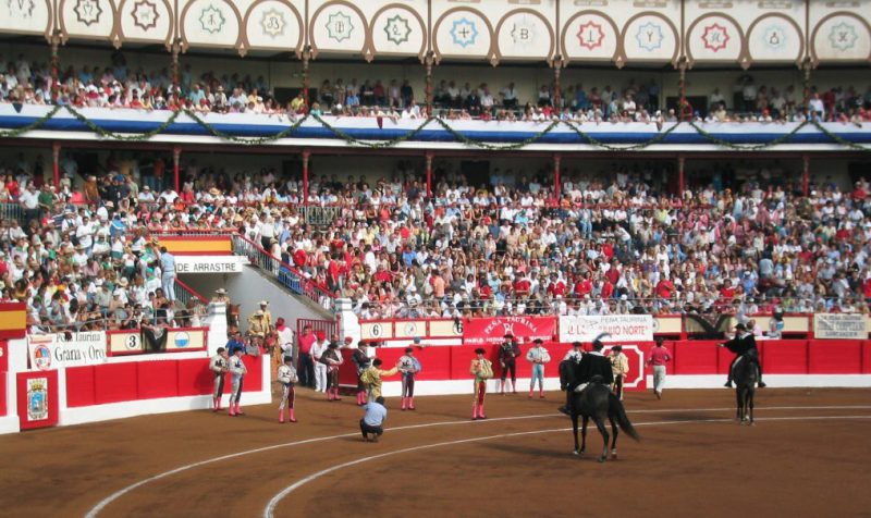 Plaza de toros de Santader.