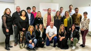 Candidatura del PSOE en Cartes liderada por Agustín Molleda