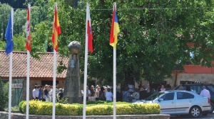 Monumento a Fleming en Somahoz
