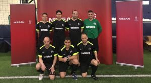 De izq a dcha; Israel, Borja, Carlos, Marcos, Javier, Iván y Ricardo