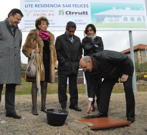 Colocada la primera piedra de la residencia para mayores de San Felices