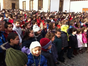 Campaña navideña en el colegio La Salle