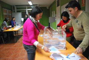 Recuento final de papeletas