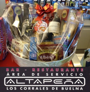 Sorteo de lotes navideños del Área de Servicio Altapeña