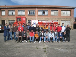 La Salle entrega como nuevo el camión de bomberos al Ayuntamiento