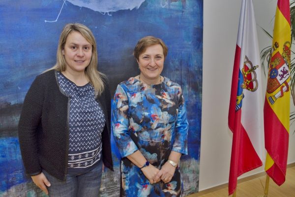 María Luisa Real con Cecilia Ruiz Bouley