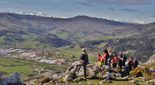 Vista del valle desde el Dobra