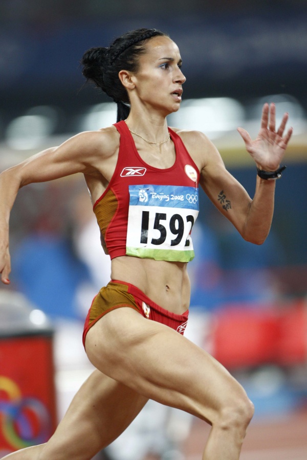 Iris Fuentes -Pila con la selección española