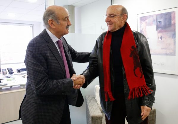 Encuentro entre José María Mazón y José Antonio González Linares