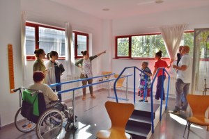 Una de las primeras actuaciones de la legislatura fue en la residencia