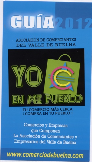 Reparto de la guía del comercio y la empresa