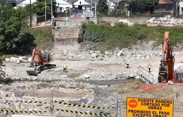 Ya nada queda del viejo puente del Matadero