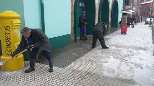 Nevada en la comarca central
