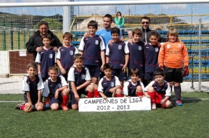 Plantilla benjamín A.D.Delasalle 2012-2013