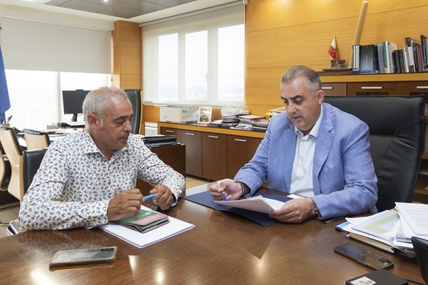 Pablo Gómez y Roberto Media