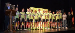  Presentación del Bathco Team junior 2014