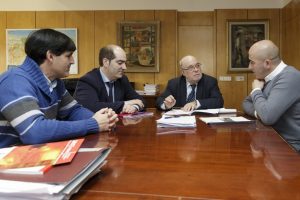 Reunión entre Sota y Molleda