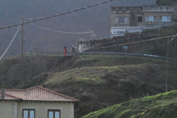 Argayo en la carretera de Los Corrales a Collado