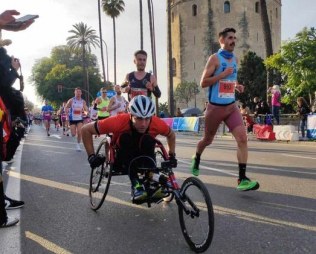 Alberto Moroso 3º en la Media Maratón de Sevilla