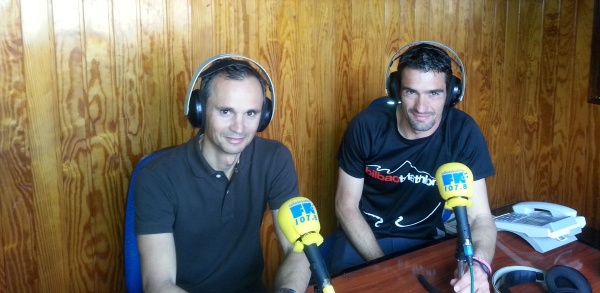 Javier Conde y Antonio Suárez en La Farola