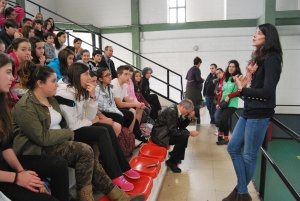 Ruth Beitia amadrinó el encuentro
