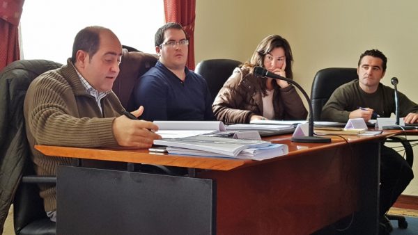 Daniel Cosgaya en primer término