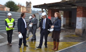 Diego, Argüeso y Toribio en las antiguas escuelas