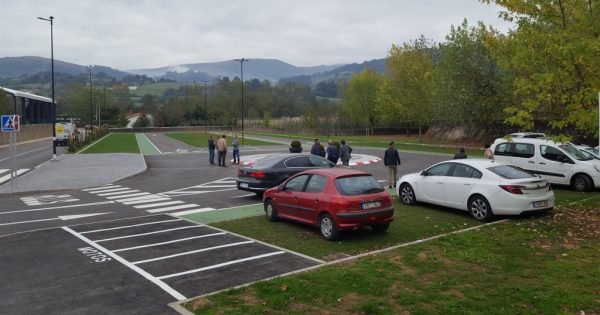 Apertura del nuevo aparcamiento del Estadio Municipal de Deportes