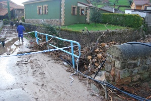 Estado de algunos puentes en San Mateo