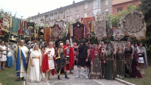 Presentación de las Guerras Cántabras en el Teatro Municipall