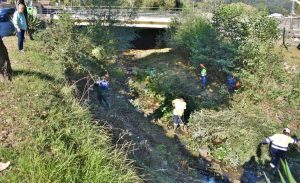 Limpieza de ríos durante el año pasado